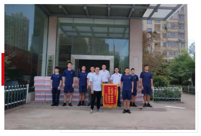 龍勝管走進(jìn)消防大隊(duì)慰問(wèn)我們“最可愛(ài)的人”，共續(xù)軍民魚(yú)水情